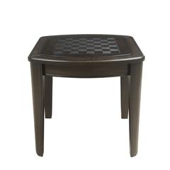Diletta Game End Table with Chessboard