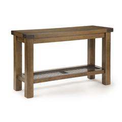 Sofa Table, Distressed Oak