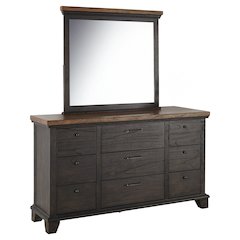 Bear Creek Dresser and Mirror