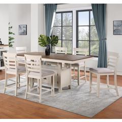 Hyland 24 inch Counter Stool, White