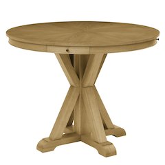 Rylie Counter Table, Natural Finish