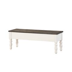 Joanna Two Tone Storage Bench