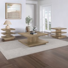 Canyon Brown 3pc Occasional Set