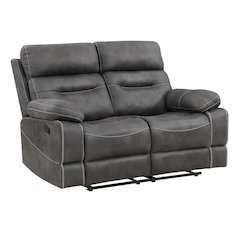Rudger Gray Manual Loveseat