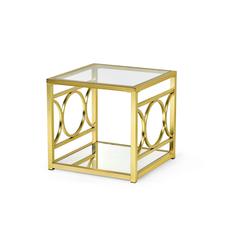 Olympia End Table Gold