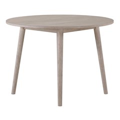 Willow 5-Piece 42" Round Dining Set, Tan