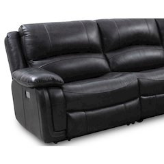Denver LAF Dual Power Recliner Charcoal
