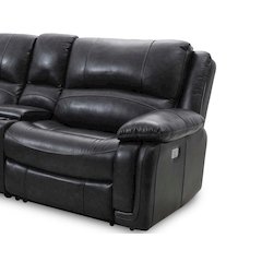 Denver RAF Dual Power Recliner Charcoal