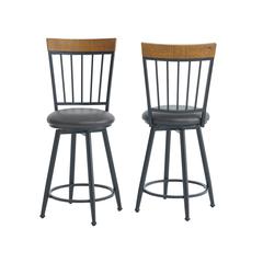 Tyler 24 inch Swivel Bar & Counter Stool with Footrest
