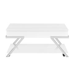Zena Lift-Top Cocktail Table with Casters