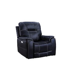 Lexington Power Media Recliner - Ocean Blue