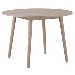 Willow 42" Round Dining Table, Tan
