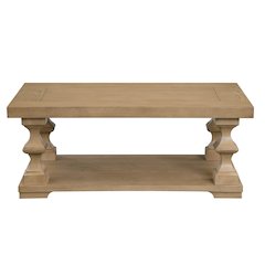 Dory Coffee Table with Casters, Sand