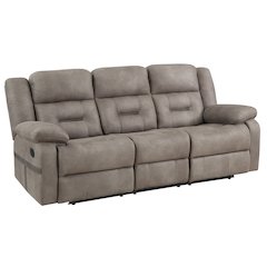 Abilene Tan Manual Sofa