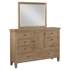 Riverdale Dresser and Mirror Set