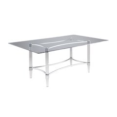 Contemporary Dining Table W/ 42"X 72" Top