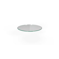 36"X 36" 3/8"-Thick Glass - Pencil Polish