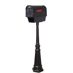 Hummingbird Curbside Mailbox with Newspaper Tube and Tacoma Mailbox