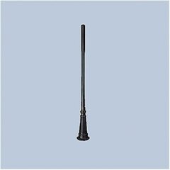 - 90" H Surface Mount Pole