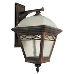 Brentwood  Large Top  Mount – Closed Bottom Light
