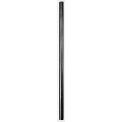 390-PC-BLK - 7' Smooth Aluminum Direct Burial Post with Photo Cell