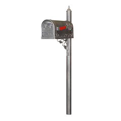 Hummingbird Curbside Mailbox with Albion Mailbox Post