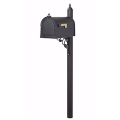 Berkshire Curbside Mailbox and Albion Mailbox Post