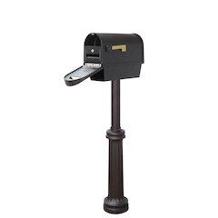 Classic Curbside Mailbox with Newspaper Tube