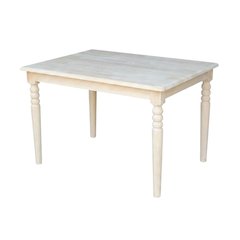 Unfinished Square Coffee Table with Simple Modern Design and Durable Build