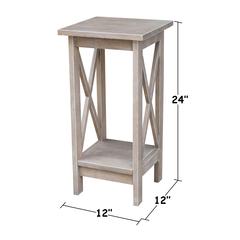24" X-Sided Plant Stand