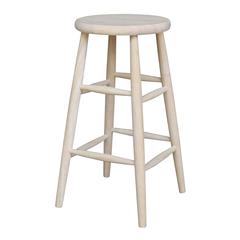 Scooped Seat Stool - 30" Seat Height