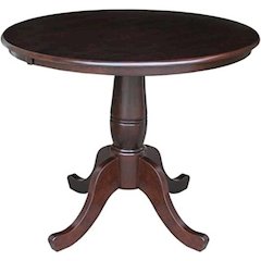 36" Round Top Pedestal Table - 28.9"H