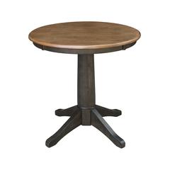 30" Round Top Pedestal Table - 29.9"H