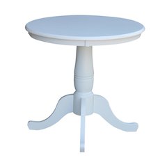 30" Round Top Pedestal Table - 28.9"H