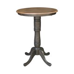 30" Round Top Pedestal Table - 41.1"H