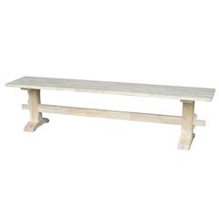 Trestle Bench , Unfinished