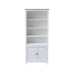 Solid Wood Shaker Bookcase - 72"H