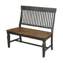 Vista Slatback Bench