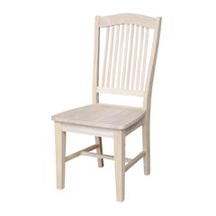Set of Two Stafford Chairs, Unfinished