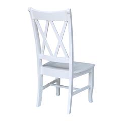 Double XX Chairs, Set of 2, White