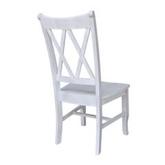 Double XX Chairs, Set of 2, Antique Chalk