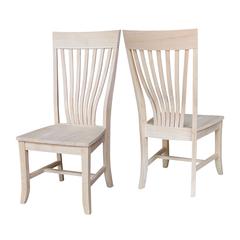 Amanda Chairs, Set of 2, Ready to finish