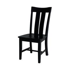 Ava Dining Chairs - Set of 2 in Black