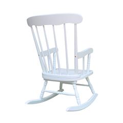 Juvenile Rocker, White