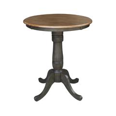 30" Round Top Pedestal Table - 35.1"H