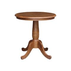 30" Round Top Pedestal Table - 29.1"Height