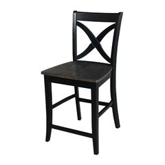 Cosmo Counter height Stool - 24" Seat Height , Coal