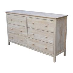 Dresser With 6 Drawers