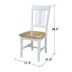 Small Dual Drop Leaf Table with 2 San Remo Chairs