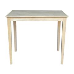 Solid Wood Top Table